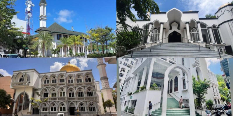 800 މީހުންގެ ޖާގައަށްވުރެ ބޮޑު މިސްކިތްތައް އޭސީކޮށް ނިންމާލައިފި