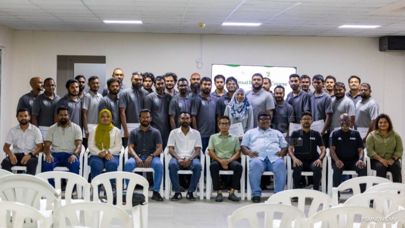 އެމްއެންއައިއެސް 37 ފުޓްސަލް ރެފްރީން ތަމްރީނުކޮށްފި