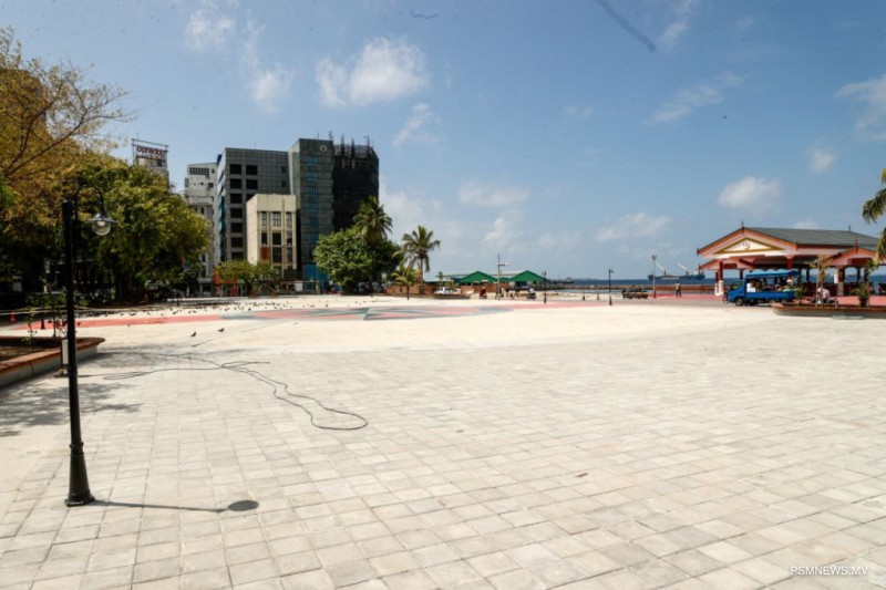 މަރާމާތަށް ބަންދުކޮށްފައި އޮތް ޖުމްހޫރީ މައިދާން ވަގުތީގޮތުން ހުޅުވާލައިފި