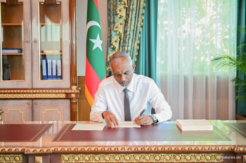 އައްޑޫގެ ބައެއް އިދާރީ ދާއިރާތަކުގެ އިޚްތިޞާޞަށް ބަދަލު ގެންނަވައިފި