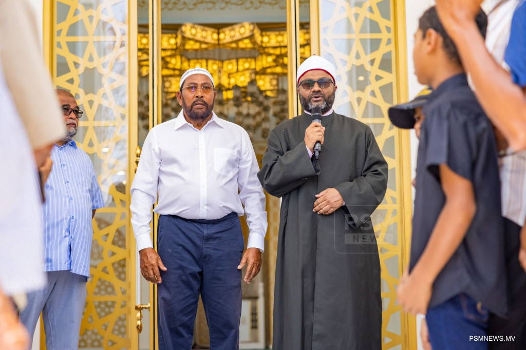 ޤާސިމް އިބްރާހިމް މާމިނގިލީގައި ބިނާކުރި މިސްކިތް "މަސްޖިދު އިބްރާހިމް" ހުޅުވައިފި