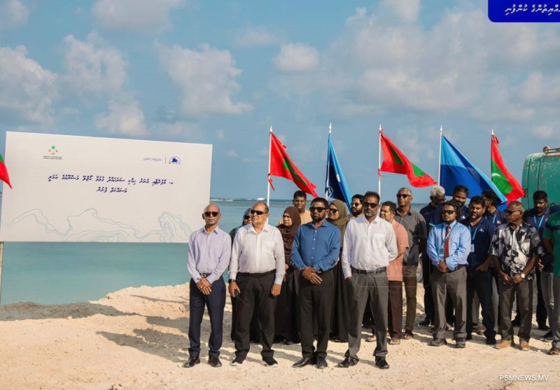 މާފުށްޓާއި ހިއްކި ސަރަޙައްދު ގުޅުވާލަދޭ ކޯޒްވޭގެ މަސައްކަތް ފަށައިފި