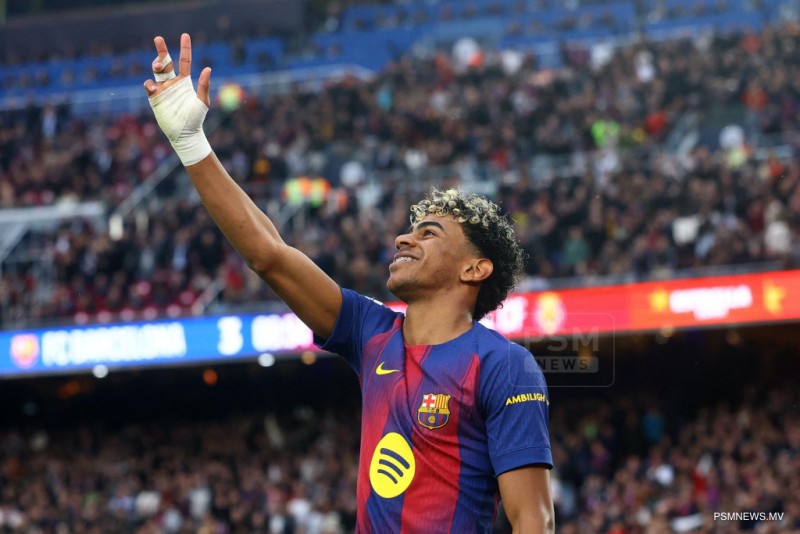 ލަމީން ޔަމާލްގެ ފުރަތަމަ ހެޓްރިކާއެކު ބާސެލޯނާ މޮޅުވެއްޖެ