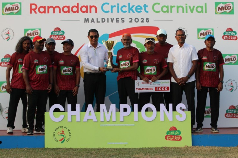 އޯޕަން ޓޭޕްބޯލް ކްރިކެޓު މުބާރާތުގެ ޗެމްޕިއަންކަން ފިނޮޅަށް