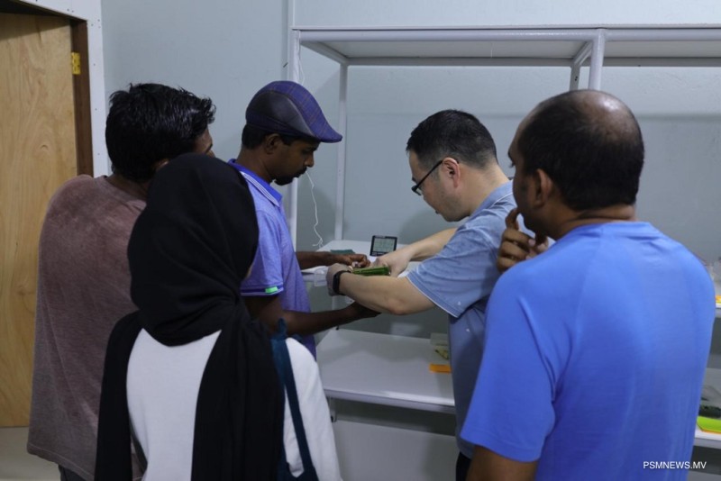 ހުޅުމާލެ ހޮސްޕިޓަލުގައި އެންމެ ޒަމާނީ ހިތުގެ ފަރުވާދޭ ވަޞީލަތެއް