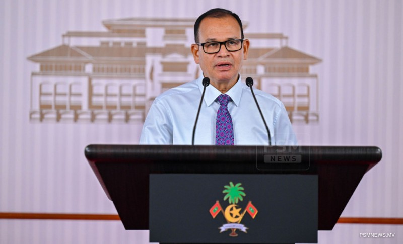 ފޮޓޯ: ރައީސުލްޖުމްހޫރިއްޔާގެ އޮފީހުގައި ބޭއްވި ނޫސްވެރިންގެ 2ވަނަ ބައްދަލުވުން