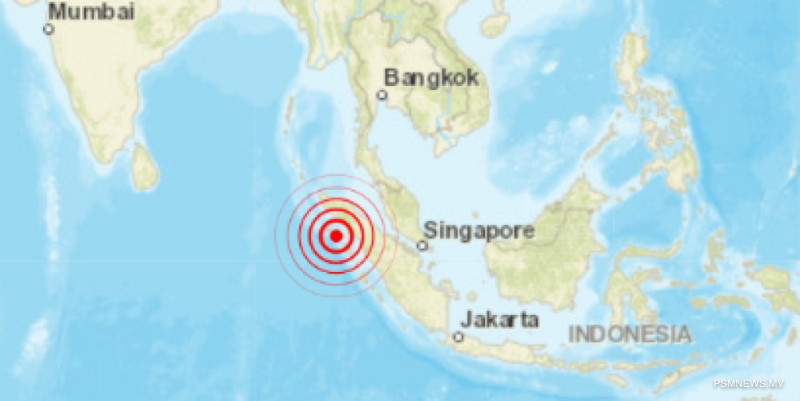ރާއްޖެއާ ކައިރި ހިސާބަކަށް 6.1 މެގްނިޓިއުޑްގެ ބިންހެލުމެއް
