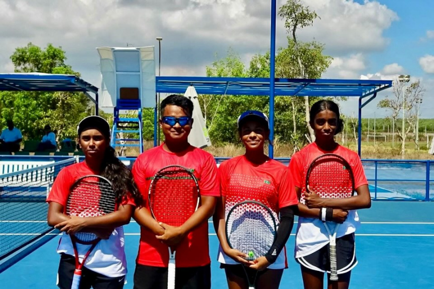 ވޯލްޑް ޖޫނިއާ ޓެނިސް މުބާރާތުގައި ދިވެހި އަންހެން ޓީމަށް ތޭރަވަނަ