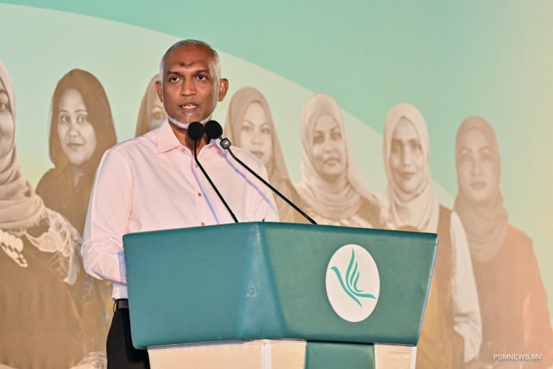 އަންހެނުންގެ ތަރައްޤީއަށް އެންމެ ބޮޑަށް މަސައްކަތް ކުރަނީ މި ސަރުކާރުން: ރައީސް