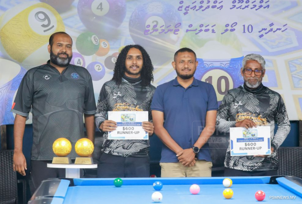 ނިހާޒާއި އަޒީގެ ހަނދާނީ ބިލިއާޑް މުބާރާތުގެ ޗެމްޕިއަންކަން ސޯލްޖަރސްއަށް