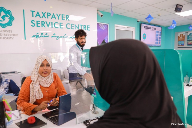 ފެބުރުވަރީ މަހު ޑޮލަރުން ޓެކްސް ދެއްކި މިންވަރު އިތުރު