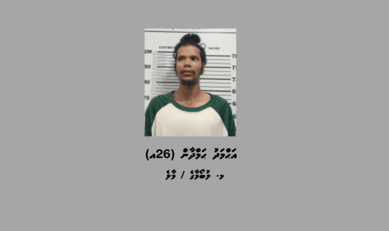 މަސްތުވާތަކެތި ގެންގުޅެ ބޭނުންކުރާކަމުގެ ތުހުމަތުގައި ހުޅުމާލެއިން ޒުވާނަކު ހައްޔަރުކޮށްފި