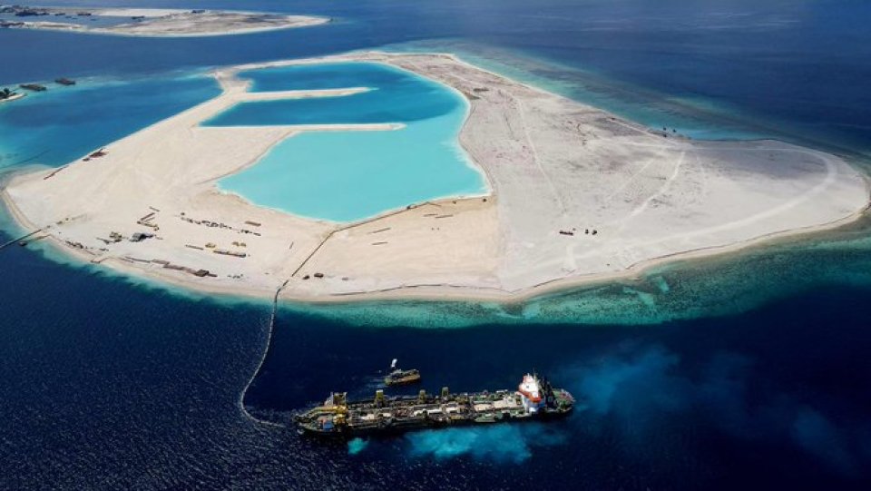 ގިރާވަރުފަޅު ބިން ހިއްކުމުގެ މަސައްކަތް ދަނީ ކުރިޔަށް: ރައީސް