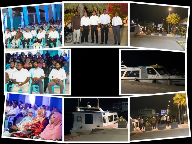 ހޯރަފުށީގައި ބޭއްވި އެމްޓީސީސީގެ ސީއީއޯ ސައުދީ ބައިވެރިވި ޕީއެންސީ ޖަލްސާ އަށް މީހުން އުފުލުމަށް ހާއްސަކޮށް އާރްޓީއެލް ފެރީ ބާއްވައިފި