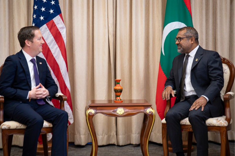 ރާއްޖެއާ ގުޅިގެން މަސައްކަތް ކުރެވޭނެ ގޮތްތައް ހޯދުން މުހިންމު: އެމެރިކާ