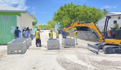 ޕަބްލިކް ވޯކްސް ޔުނިޓުތަކަށް ތަކެތި ހޯދުމުގެ މަސައްކަތް ފަށައިފި