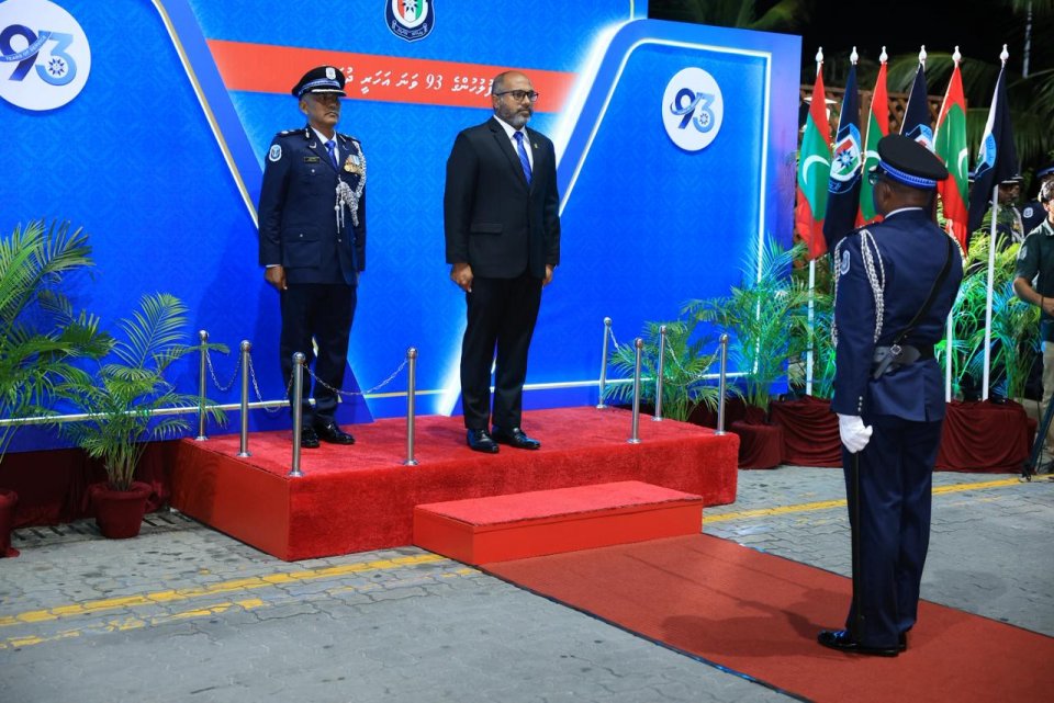 ފުލުހުންގެ 93 ވަނަ އަހަރީ ދުވަހުގެ ދިދަ ނެގުމުގެ ރަސްމިއްޔާތު ބާއްވައިފި