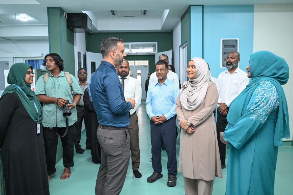 ކުޅުދުއްފުށީ ހޮސްޕިޓަލުގެ އައު އިމަރޖެންސީ ރޫމް ހުޅުވައިފި