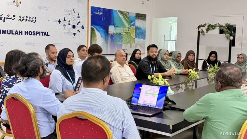 މާލޭ ސިޓީ ގްރޫޕް އޮފް ހޮސްޕިޓަލްސްގެ ޚާއްޞަ ޓީމެއް ފުވައްމުލަކަށް