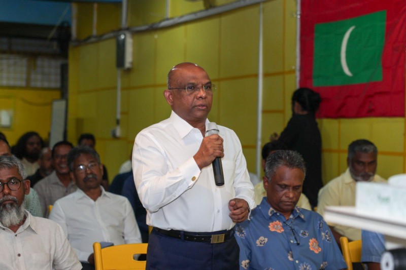 ބޭނުންކުރީ މަޖާޒީ މިސާލު ބަހެއް، މައާފަށް އެދެން: ޝާހިދު