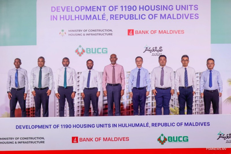 ދެވަނަ ފިހަޔަވަހީގައި އިމާރާތްކުރާ 1190 ހައުސިން ޔުނިޓުގެ މަސައްކަތް ފަށައިފި