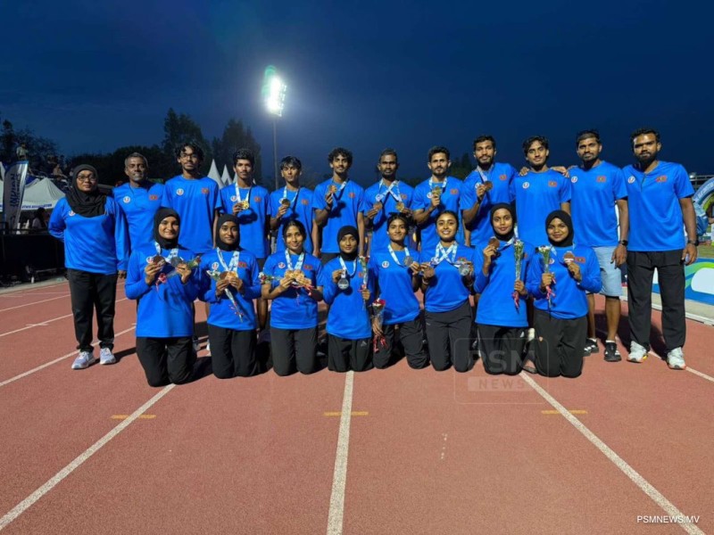 އިންޑިއާ މުބާރާތުގައި 4 ގުނަ 400 ރިލޭއިން ރާއްޖެއަށް ރަން މެޑަލް