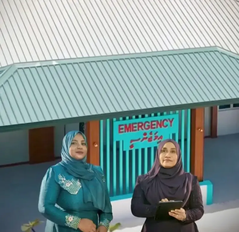 މެޑަމް ސާޖިދާ ކޭއާރުއެޗްގެ އައު އީ.އާރު ހުޅުވުމަށް ވަޑައިގަތުމާ ގުޅިގެން މިއަދު އޯޕީޑީގެ ޚިދުމަތް މެދުކަނޑާލައިފި