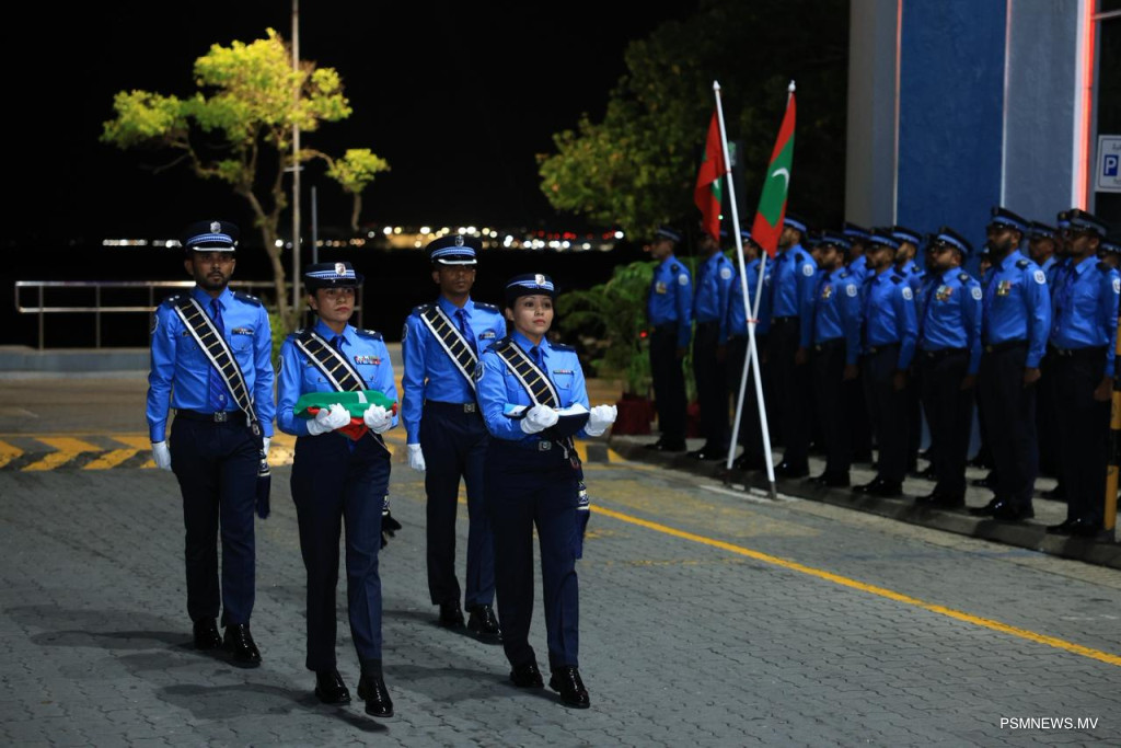 ފުލުހުންގެ ދުވަހުގެ ދިދަ ނެގުމުގެ ރަސްމިއްޔާތު ބާއްވައިފި