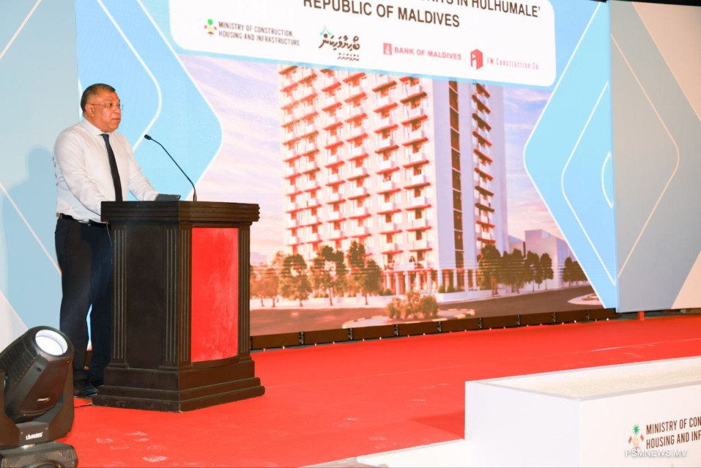 ފުރަތަމަ ފިހަޔަވަހީގައި އިމާރާތްކުރާ 182 ހައުސިން ޔުނިޓުގެ ބިންގާ އަޅައިފި