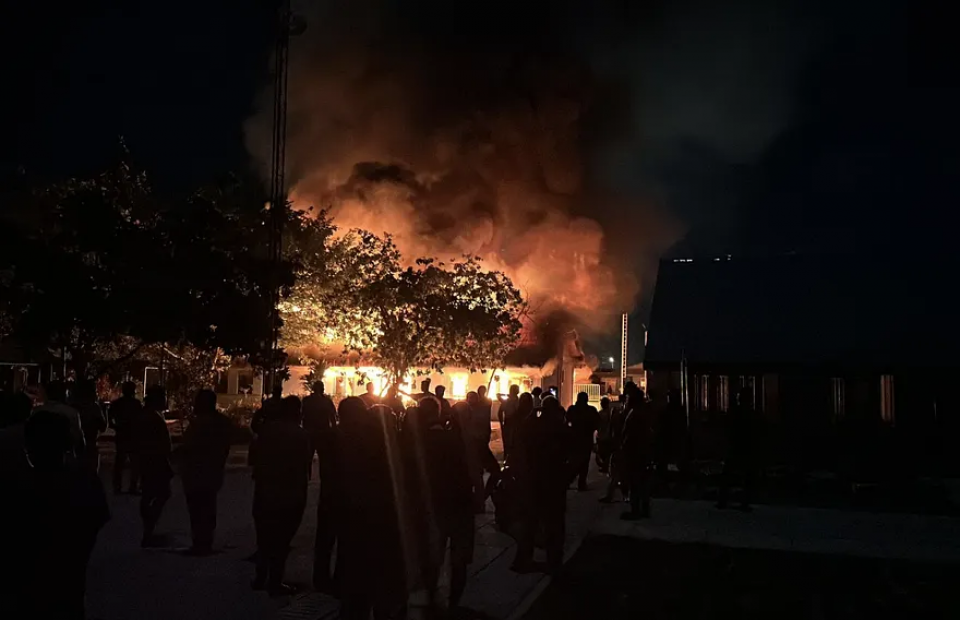 ގއ. ވިލިނގިލީ ތައުލީމީ މަރުކަޒުގައި ރޯވެ، އެއް ބްލޮކް އެއްކޮށް އަނދާފި