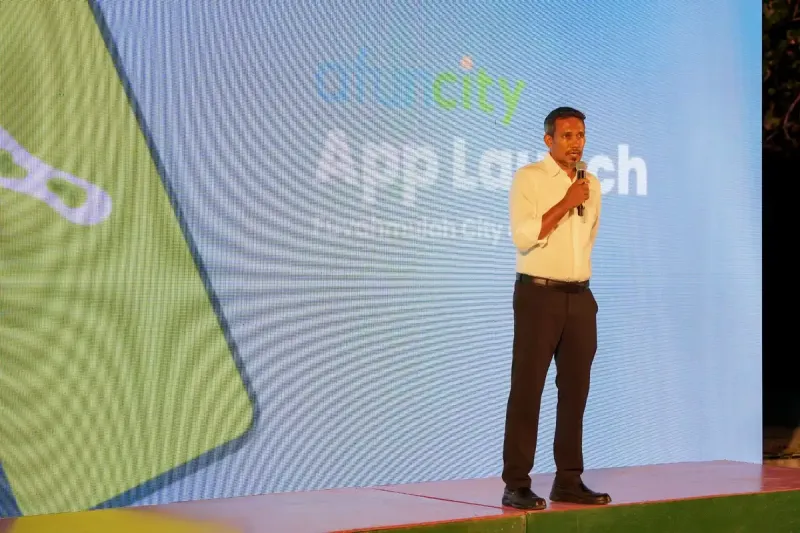 ފުވައްމުލަކުން ރާއްޖޭގެ ފުރަތަމަ ސިޓީ ސާވިސް އެޕް "އަފުންސިޓީ" ލޯންޗްކޮށްފި