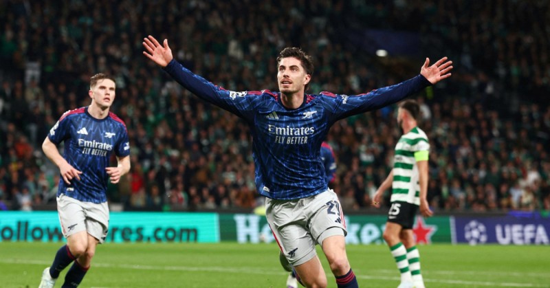 ފަހު ވަގުތު ހަވާޓްޒް ސްޕޯޓިން ރޮއްވާލައި، އާސެނަލް މޮޅުކޮށްދީފި