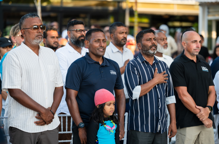 40 ގައުމަކުން 500 އަށް ވުރެ ގިނަ ފެތުންތެރިން ވާދަކުރާ "އޯޝަންމޭން މޯލްޑިވްސް" މާފުށީގައި ފަށައިފި