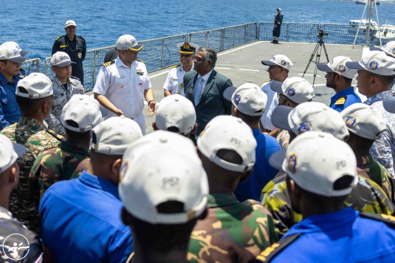 އިންޑިއާ ނޭވީން އިސްނަގައިގެން ރާއްޖޭގައި ކުރިއަށް ގެންދިޔަ ތަމްރީން ނިންމާލައިފި