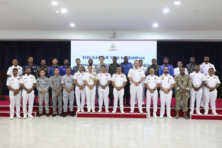 އިންޑިއާ ނޭވީން އިސްނަގައިގެން ރާއްޖޭގައި ކުރިއަށް ގެންދިޔަ ތަމްރީން ނިންމާލައިފި