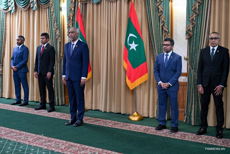 ސަރުކާރުގެ އިދާރީ އޮނިގަނޑަށް ބަދަލު ގެންނަވައިފި