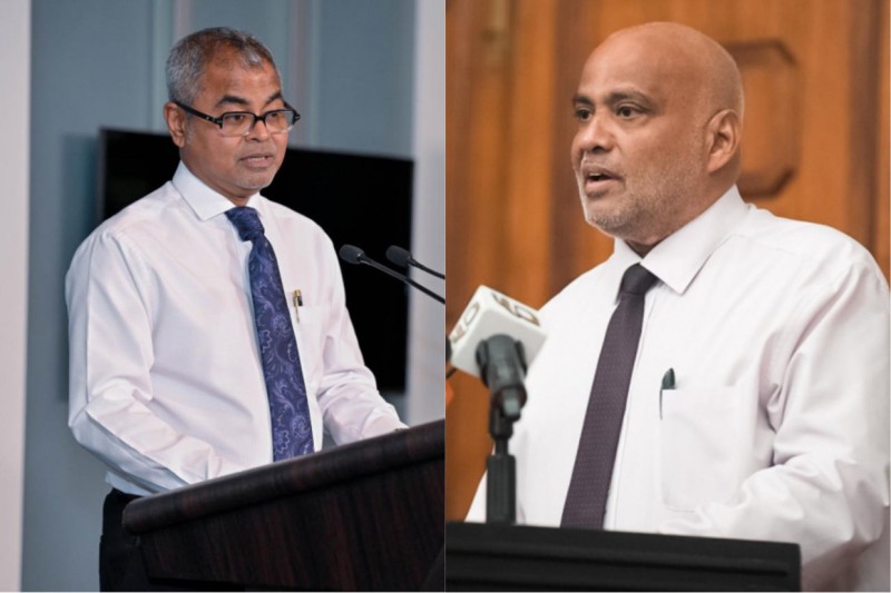 ޓޫރިޒަމް މިނިސްޓަރު ޠާރިގާއި ހަޔާ އެޑިއުކޭޝަން މިނިސްޓަރު ހައިދަރު ވެސް އިސްތިއުފާ ދެއްވައިފި