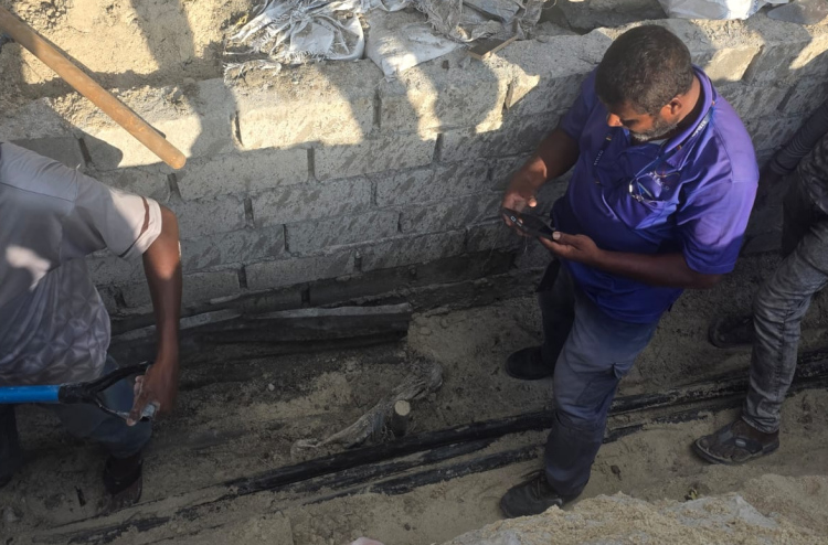 މަގު ކޮންނައިރު ކޭބަލްތައް ބުރިވެ ކަރަންޓް ކެނޑޭތީ ސަމާލުވާން އެދިއްޖެ