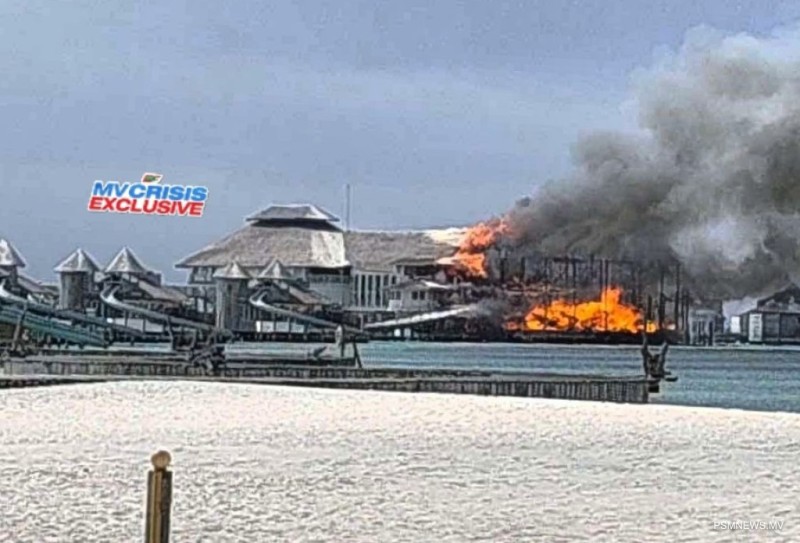 ސޮނެވާ ޖާނީ ރިސޯޓުގައި އަލިފާނުގެ ހާދިސާއެއް ހިނގައިގެން ފުލުހުން ހަރަކާތްތެރިވަނީ