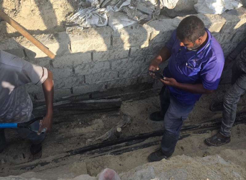 މަގު ކޮނުމާއި އިމާރާތް ކުރުމުގެ މަސައްކަތުގައި، ކޭބަލްތަކަށް ސަމާލުވުމަށް ސްޓެލްކޯގެ އިލްތިމާސެއް