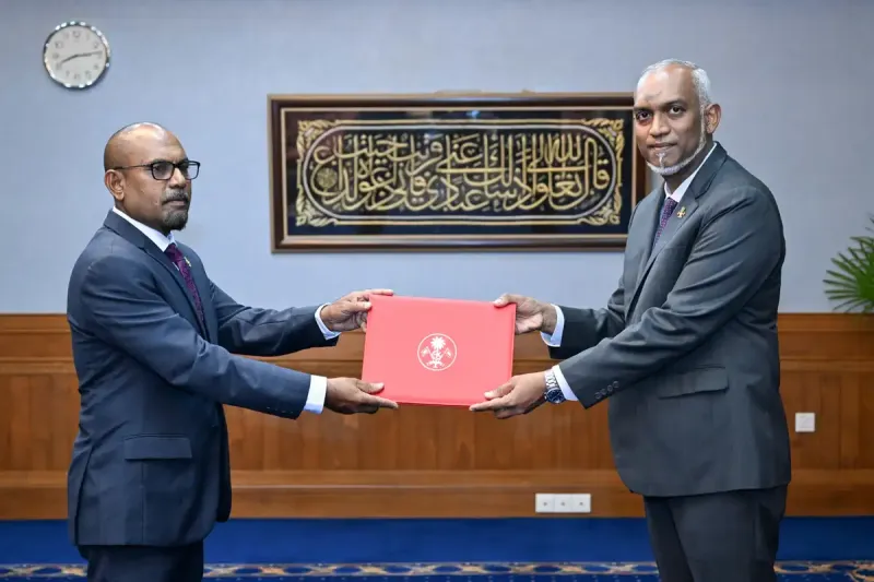 ޑިފެންސް މިނިސްޓަރުގެ މަގާމަށް ހަސަން ރަޝީދު އައްޔަންކުރައްވައިފި