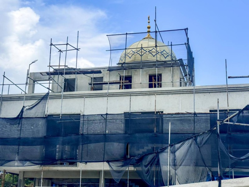 ފޭސް 2ގައި ބިނާކުރާ 2 މިސްކިތުގެ މަސައްކަތް ބާރަށް ކުރިއަށް