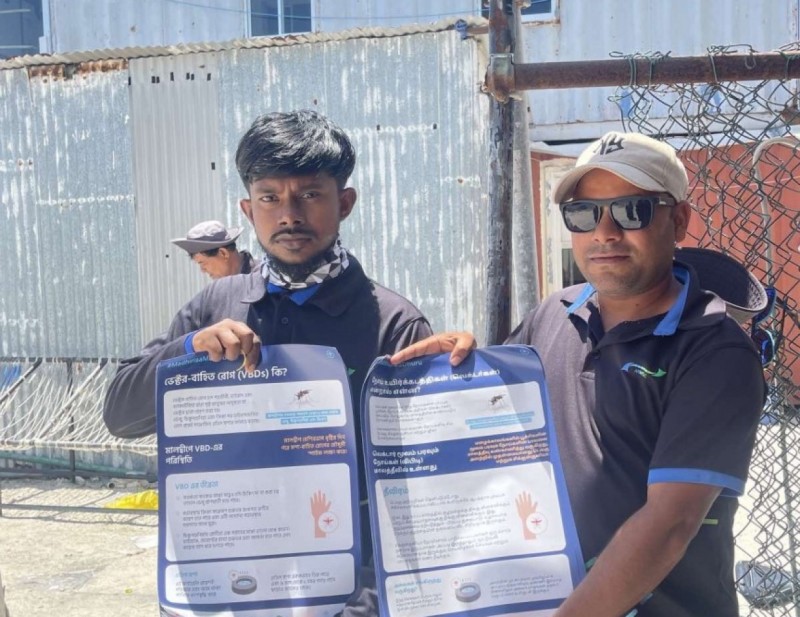 ޑެންގީ ފެތުރުން އިތުރުވުން: އިމާރާތް ކުރަމުންދާ ތަންތަނުން މަދިރި ނައްތާލަން ހަރަކާތެއް