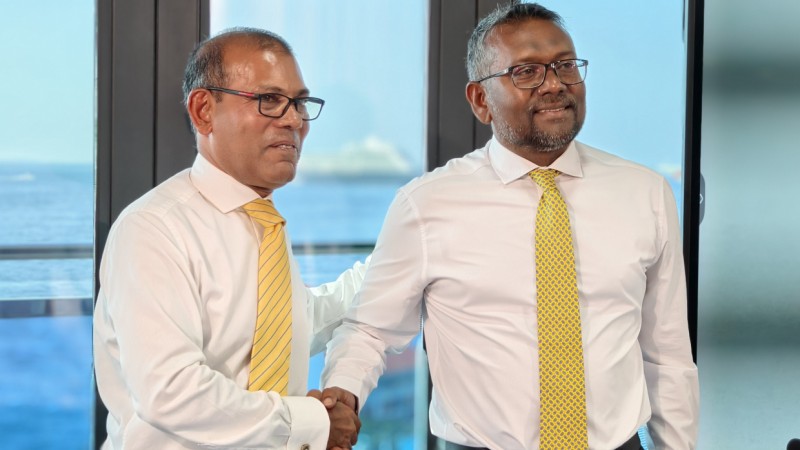 ނަޝީދާއި ފައްޔާޒު ބޭނުންފުޅީ ދައުލަތާއި ސަރުކާރުގެ ވަކި 2 ވެރިން ތިބެން