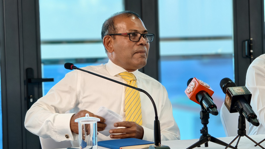 ފައްޔާޒް ވެރިކަމަށް ގެންނަން ތާއީދުކޮށް، ނަޝީދު އެމްޑީޕީގެ ޗެއާޕާސަން ކަމަށް ވާދަކުރަނީ