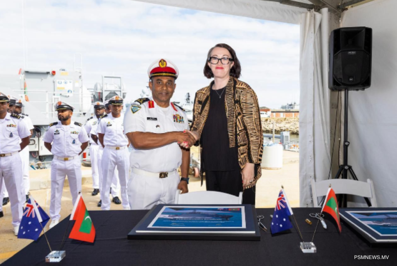 އޮސްޓްރޭލިއާއިން ހަދިޔާކުރި ޕެޓްރޯލް ބޯޓު ޙަވާލުކޮށްފި