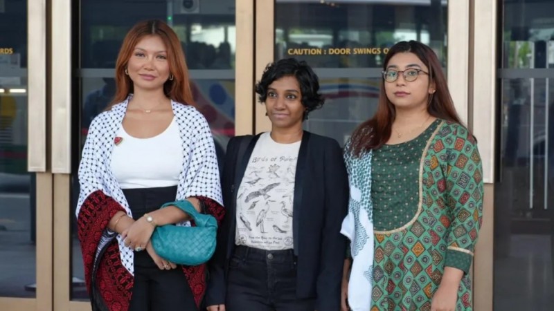 ފަލަސްތީނަށް ތާއީދުކޮށް ހިނގާލުމެއް ބޭއްވި އަންހެނުންތަކެއް، ސިންގަޕޫރު ކޯޓަކުން ޖޫރިމަނާކޮށްފި