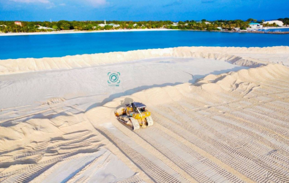 މިލަންދޫ ބިން ހިއްކުން: %90 މަސައްކަތް ނިމިއްޖެ