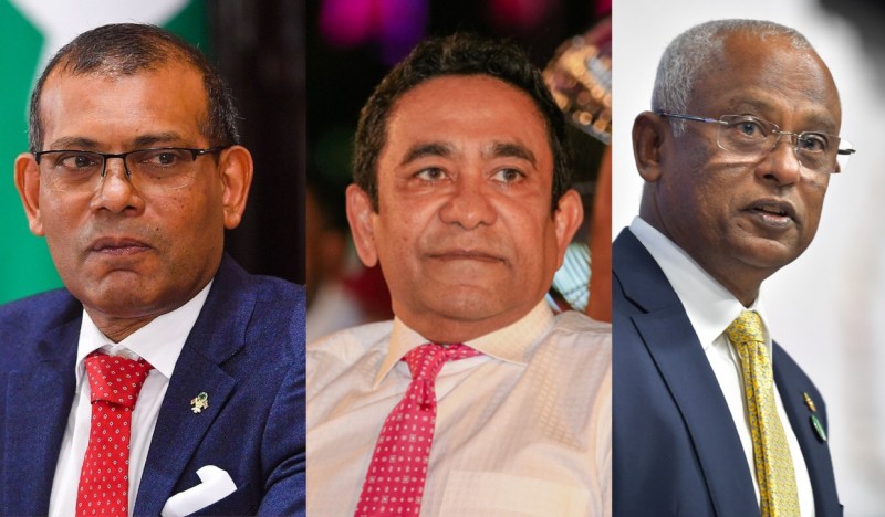 ޔާމީނާއި، ނަޝީދާއި، ޞާލިހު މާދަމާ ބައްދަލުކުރައްވަނީ