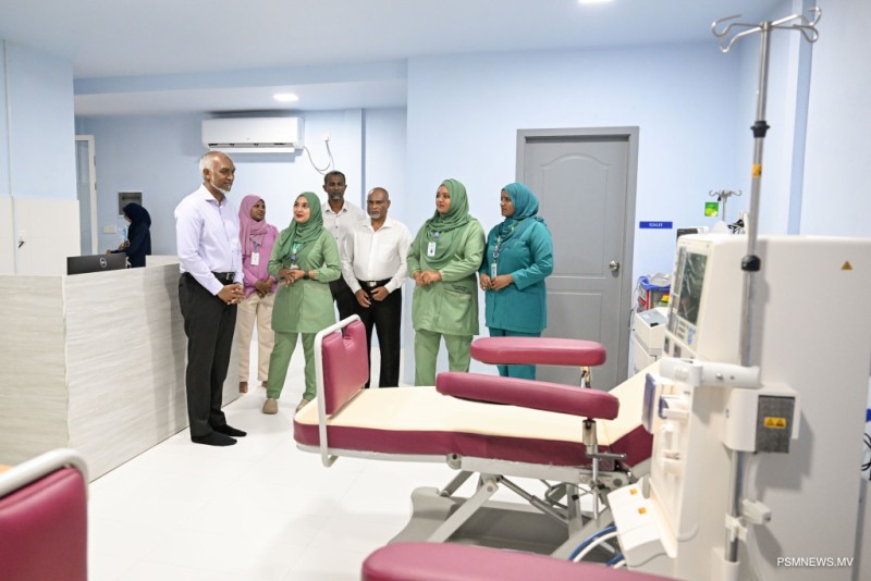 ނަރުހުންނަކީ ދެމެހެއްޓެނިވި ޞިއްޙީ ފަރުވާގެ ބިންގާ: ރައީސް